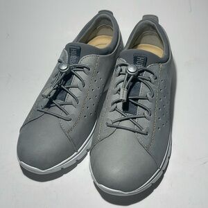 Samuel Hubbard Women's Flight Gray Waxed Nubuck Sneakers 8 M